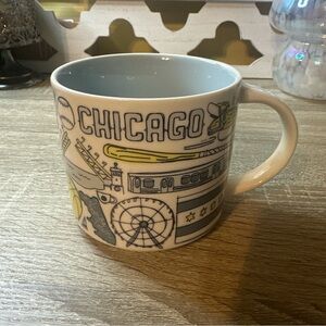 Starbucks Been There Series Chicago Coffee Mug Collectible 14oz
